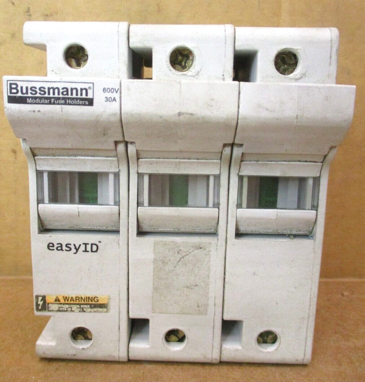 Cooper Bussmann CH30J3 Fuse Holder 30A 3 Pole 49789HM
