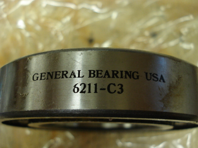 General Bearing 6211-C3 Precision Ball Bearing