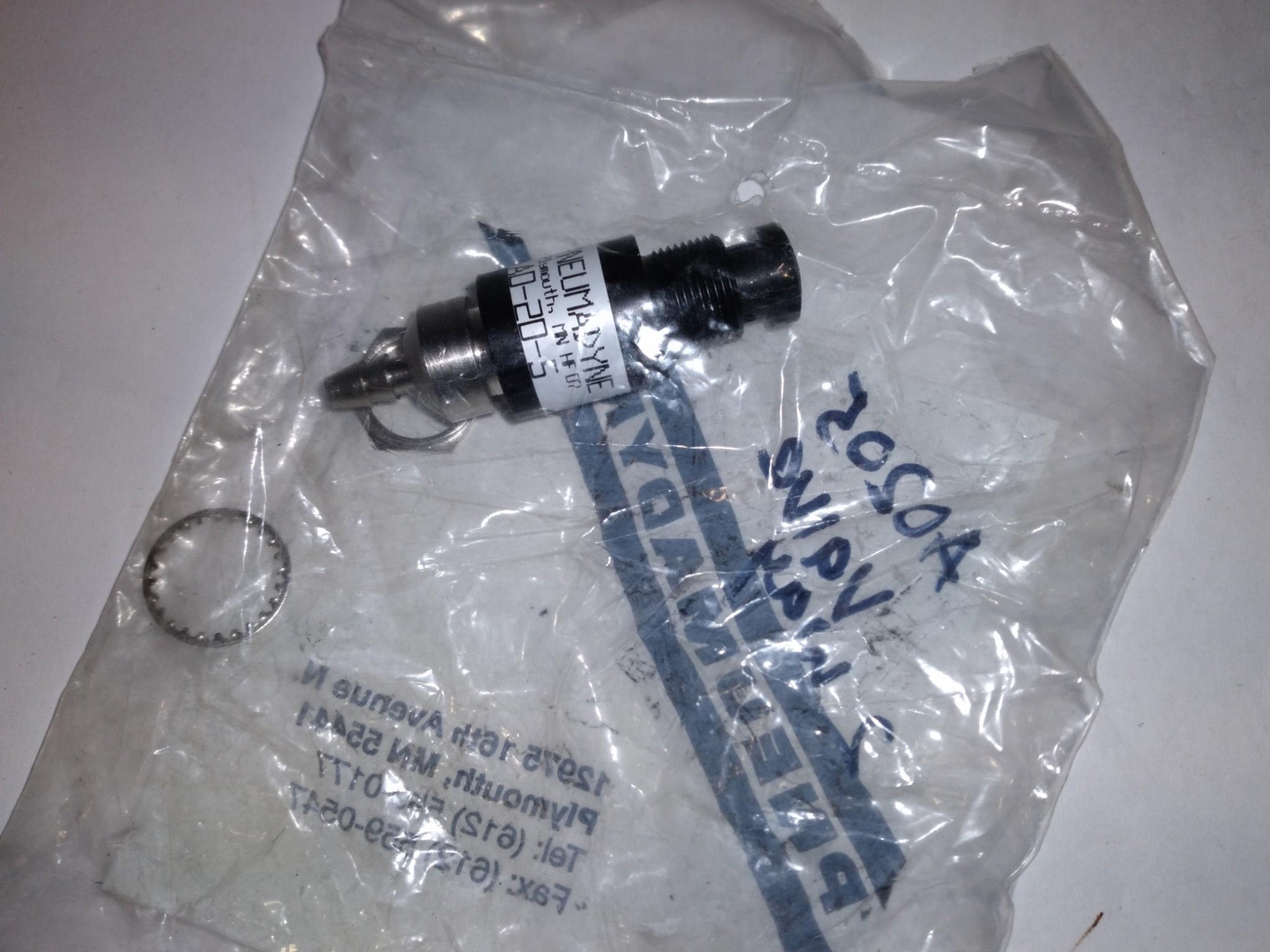 PNEUMADYNE A0205 VALVW A0-20-5