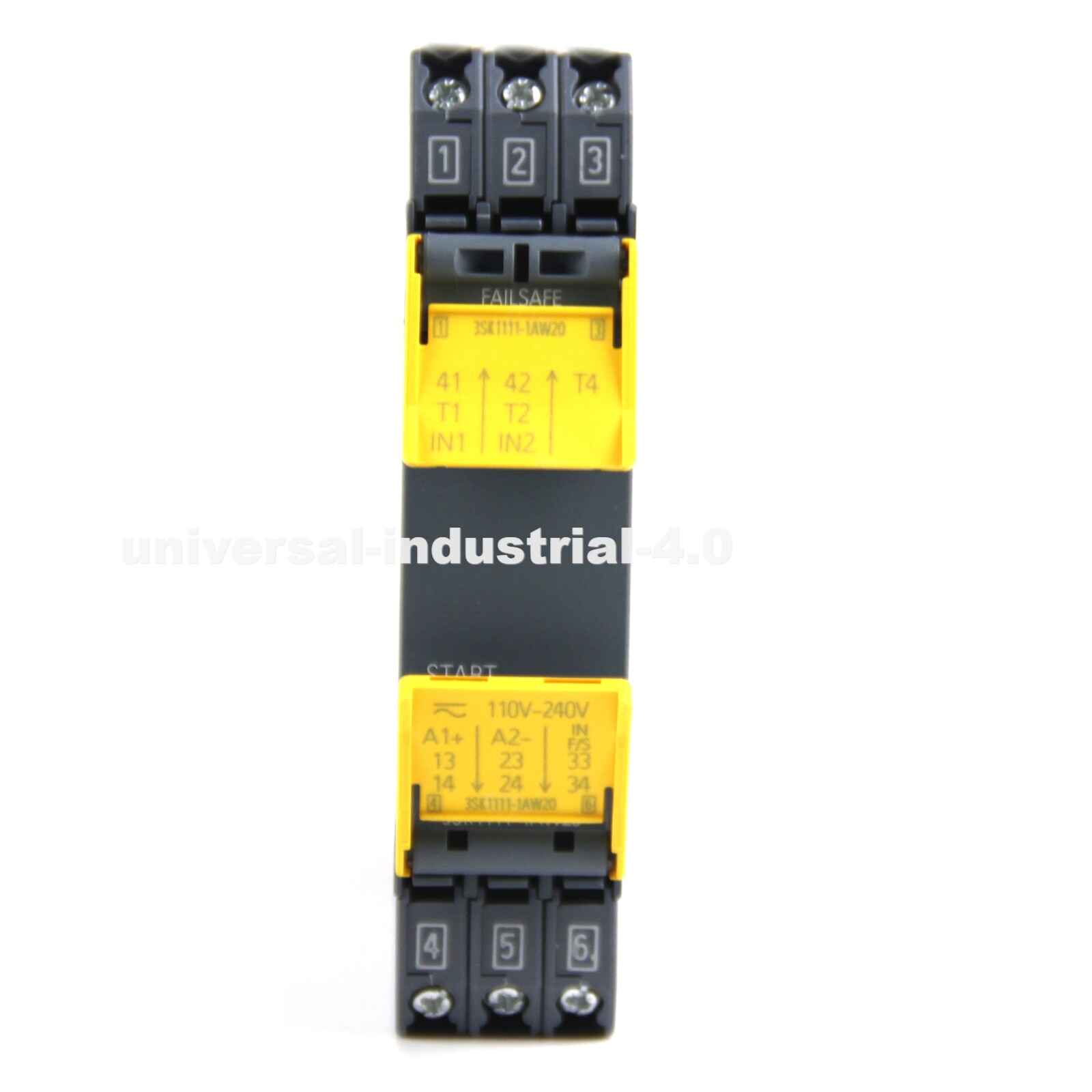 NEW Siemens 3SK1111-1AW20 Safety Relay 110-240VAC/DC