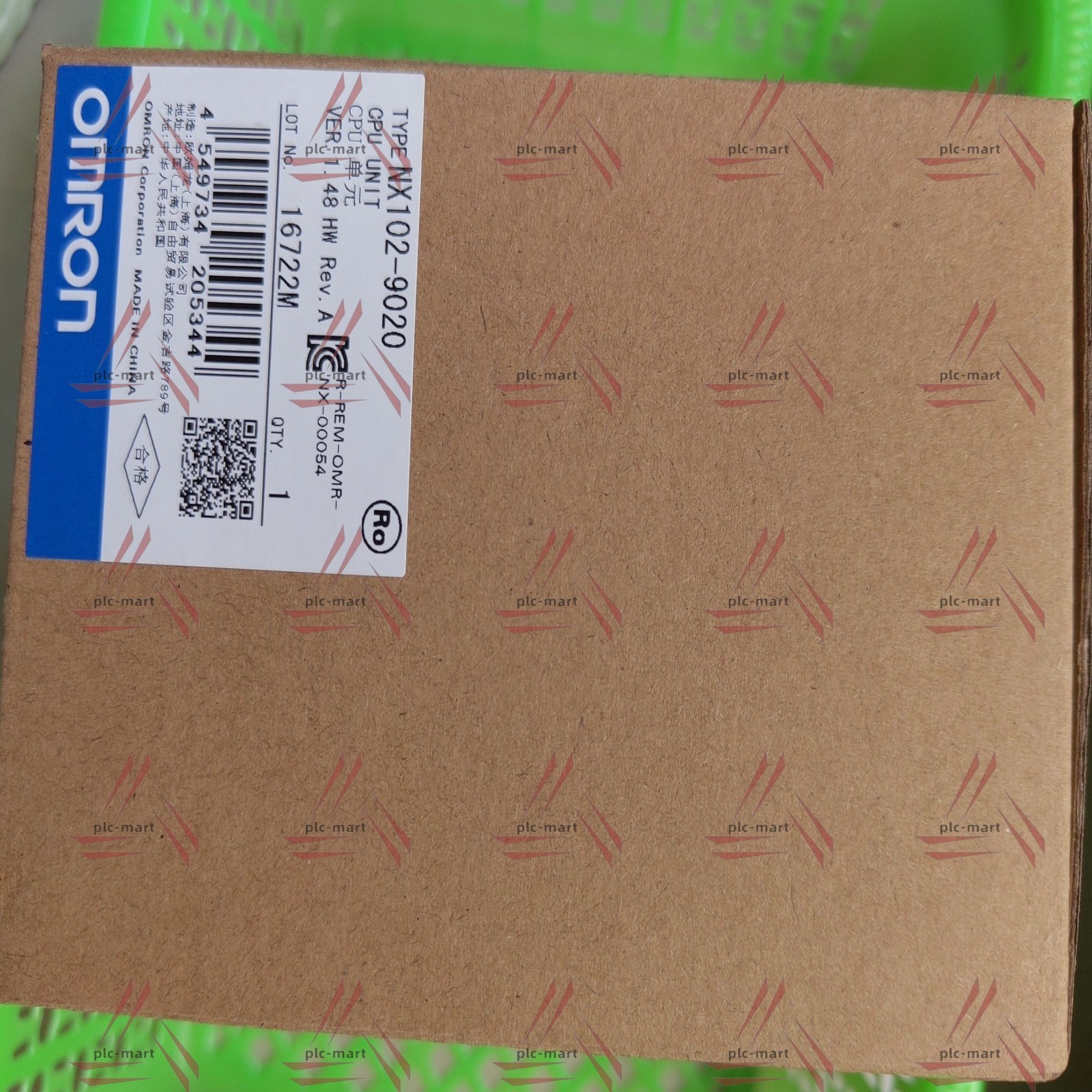 1PC NEW Omron NX102-9020 1 Year warranty