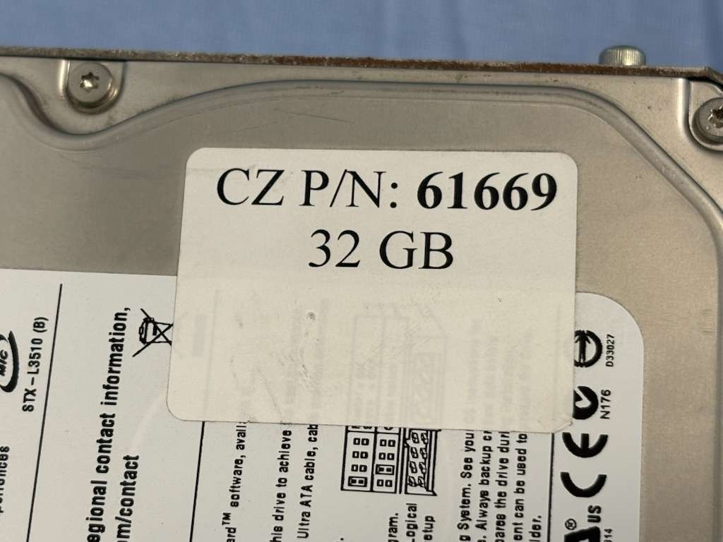Carl Zeiss Humphrey Seagate Hard Tape Drive Module Part 61669 for HFA II 750i