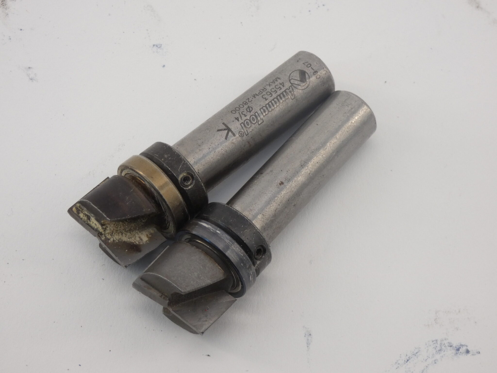 *Lot of 2* Amana Router Bits, 3/4″, 2-1/2″ Length