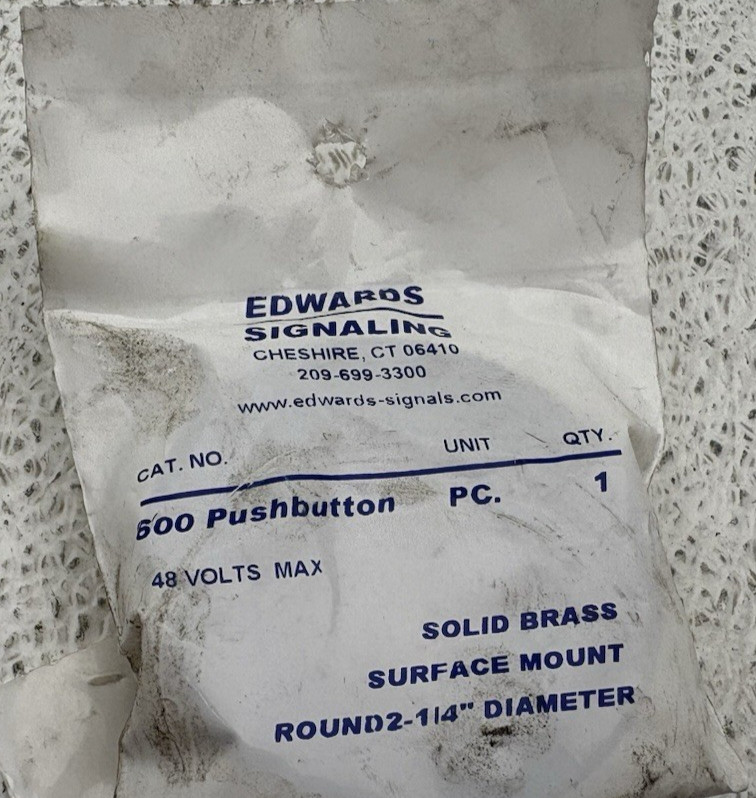 CT06410 EDWARDS SOLID BRASS SURFACE MOUNT TOUND 2-1/4″ DIAMETER