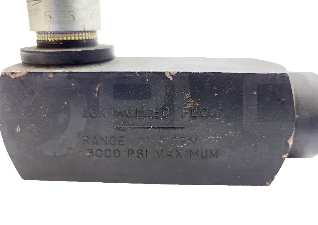NEW PARKER PCM800S-20FU FLOW CONTROL VALVE 3000PSI