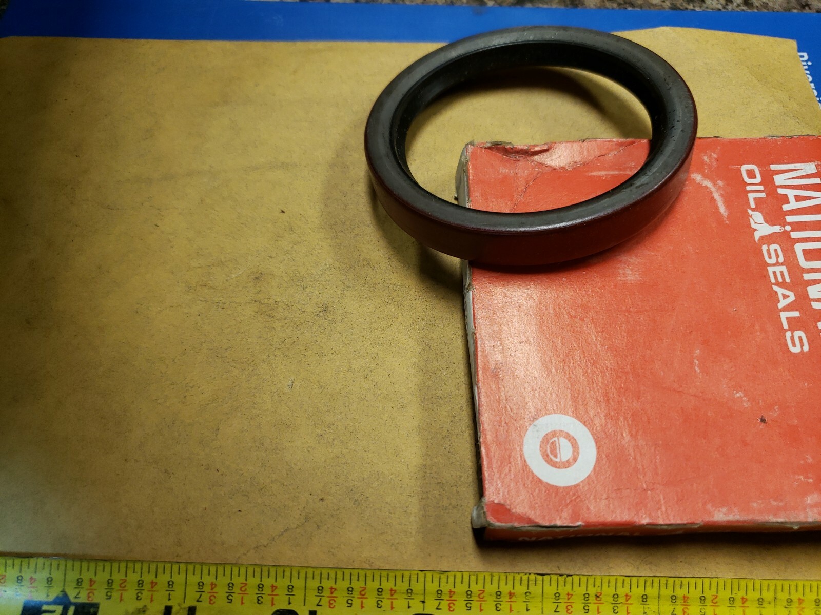 NOS NATIONAL 480491 OIL SEAL, 2.750 X 3.481 X 0.500 FREE SHIPPING!