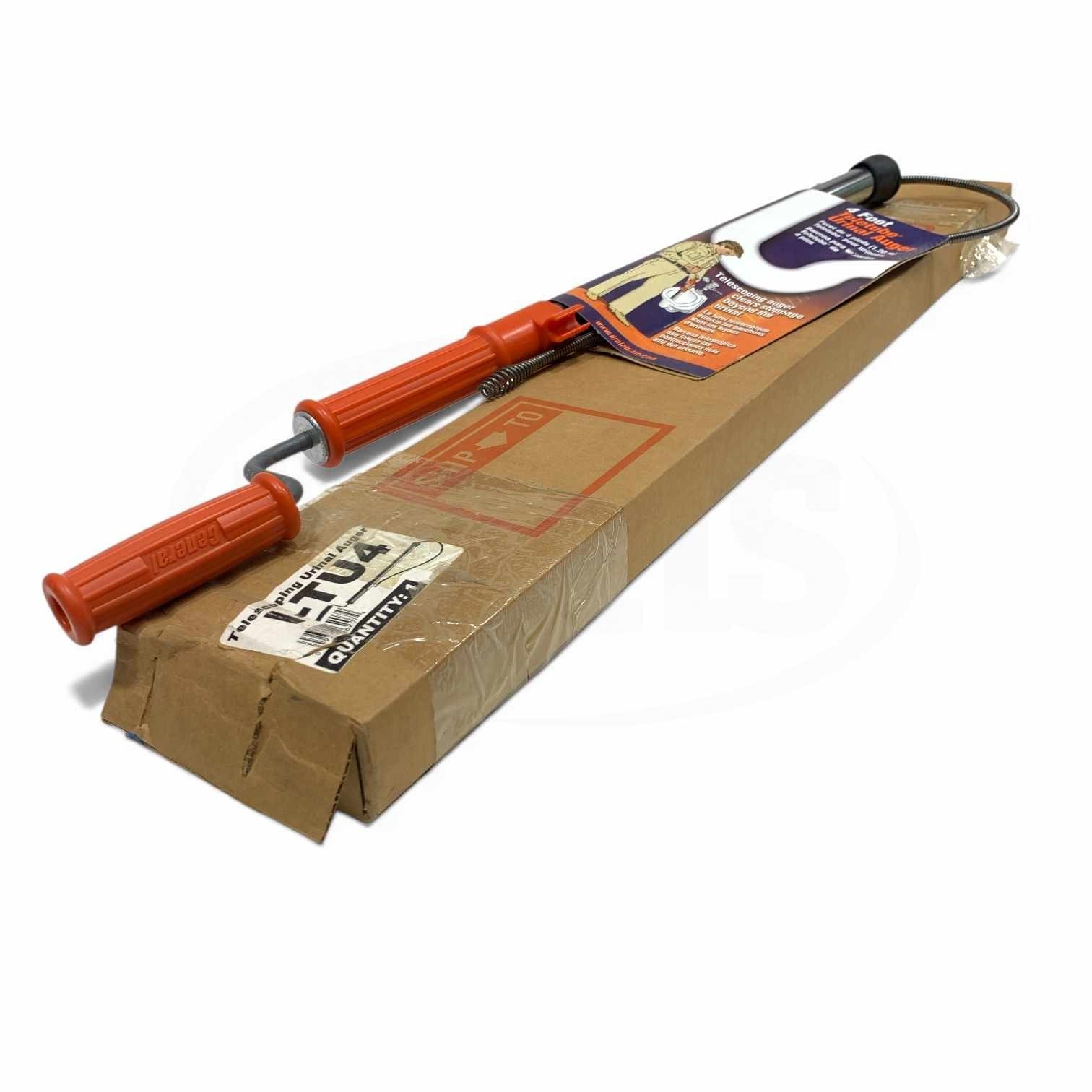TU4 General Pipe Cleaners Urinal Auger 4ft