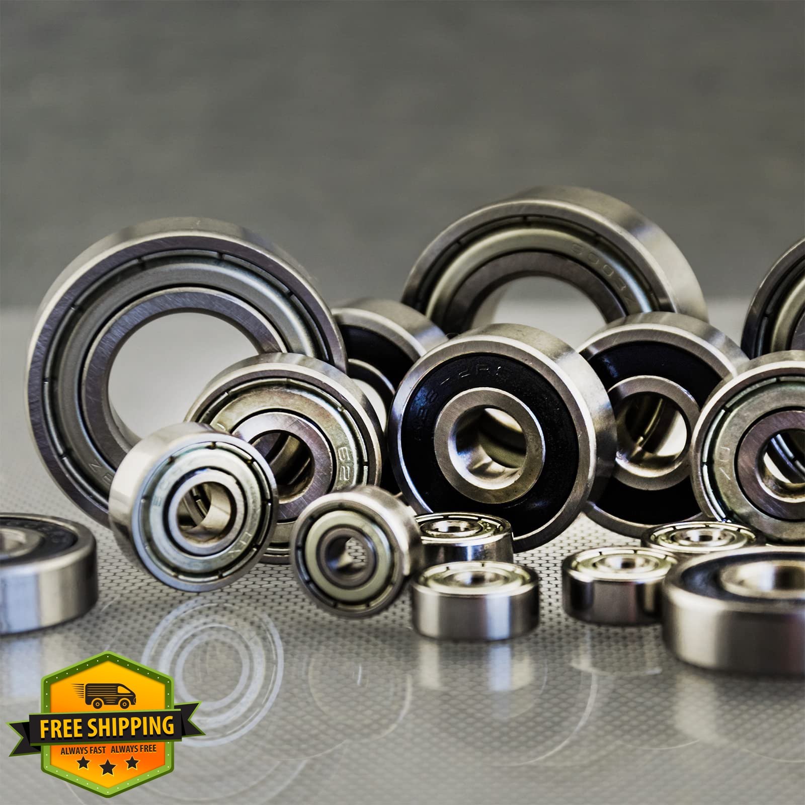 uxcell 624ZZ Ball Bearing 4x13x5mm 10Pcs