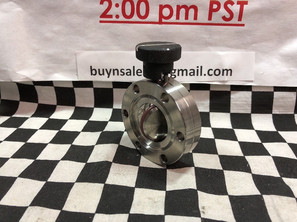 Huntington Butterfly Valve Manual 1.5″, 2.75″ CF, BF-150, SHIPSAMEDAY #1207N5