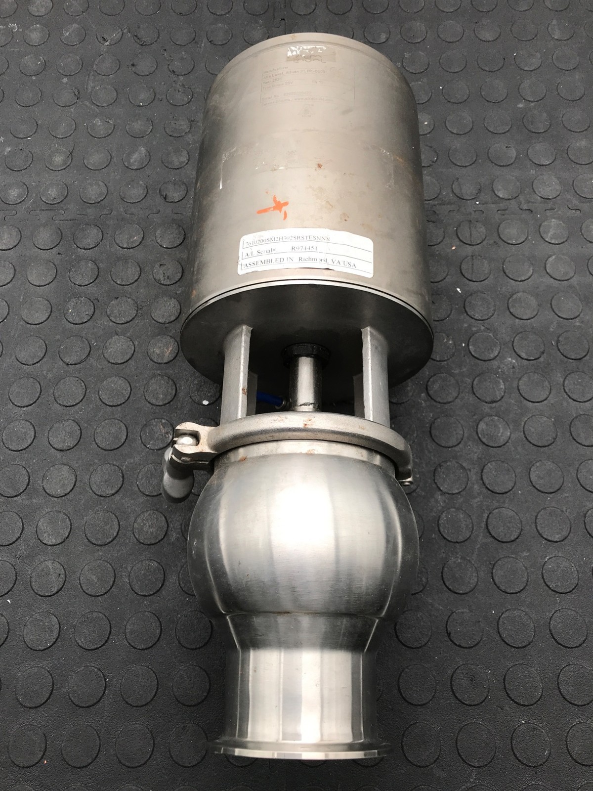 Alfa Laval Unique SSV PN10 Sanitary Single Seat Valve USED
