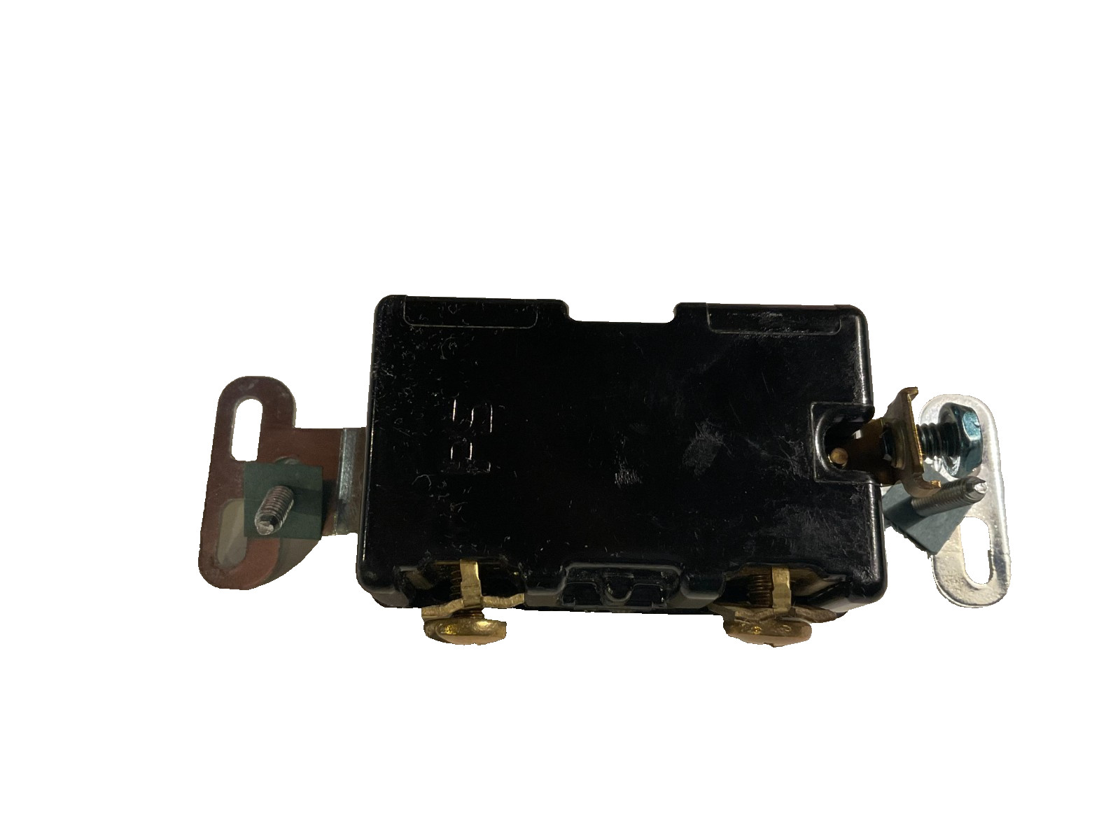 NOS Pass &Seymor 1202-L LOCKING AC FLUSH TOGGLE SWITCH DOUBLE POLE 15A 120-277V