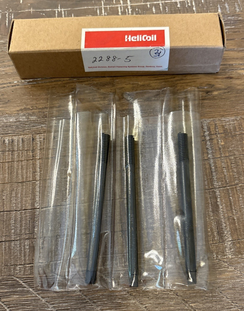 (3) HeliCoil 2288-5 5/16-18 Thread Insert Hand Installation Tool Heli-Coil – NEW