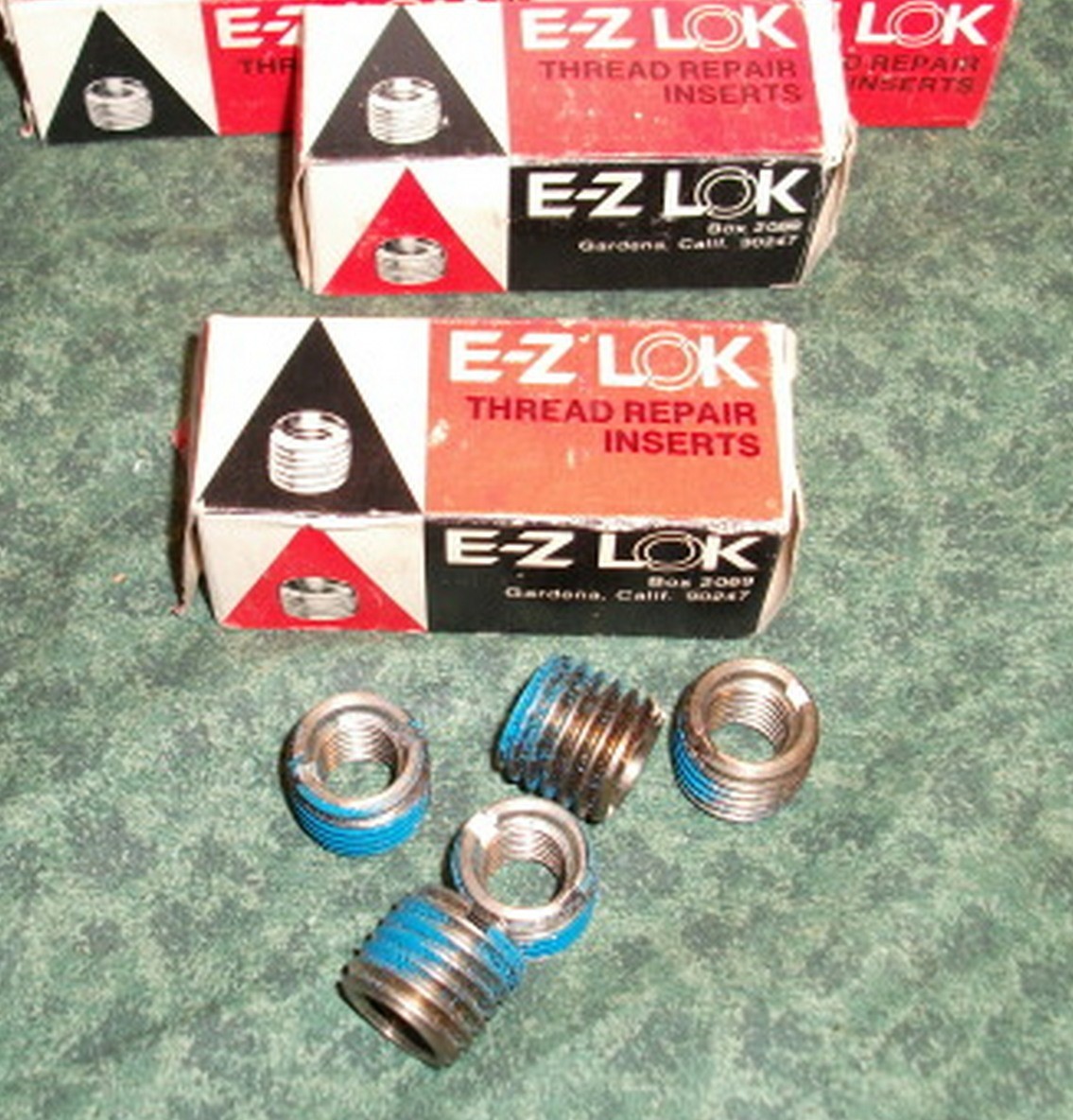(2) Boxes of (5) E-Z LOK Cat# 329 Threaded Inserts 1/2″-13 x 3/4″-10 (23078-A12)