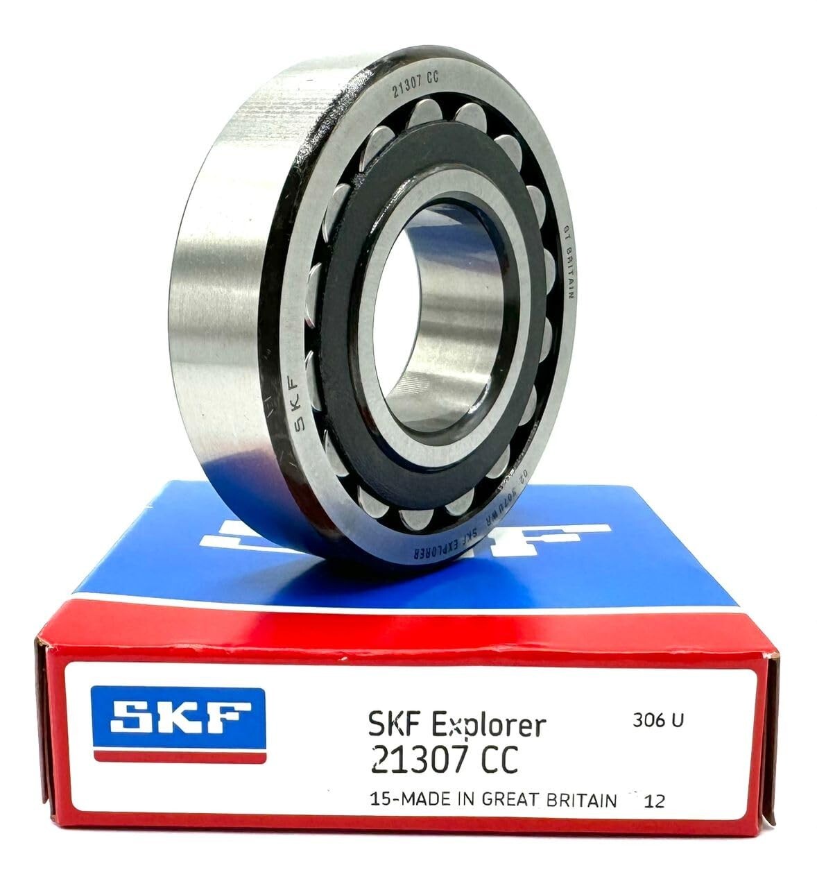 21307 CC SKF Spherical Roller Bearing 1.378 in (35mm) ID, 3.15 in (80 mm) OD