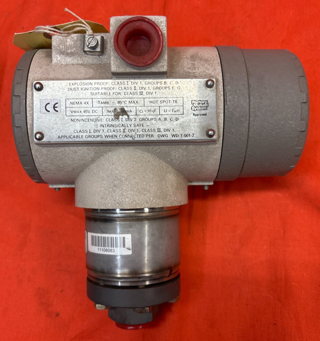 ABB KENT-TAYLOR ELECTRONIC PRESSURE TRANSMITTER, 522TB01243A00110-1000-804223