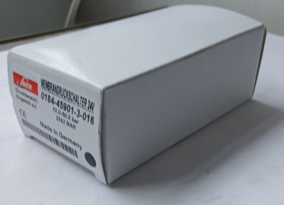 NIB SUCO 0184-45901-3-016 PRESSURE SWITCH (BR4A.6B6)(BR4A.6B8)(BR6.6B27)