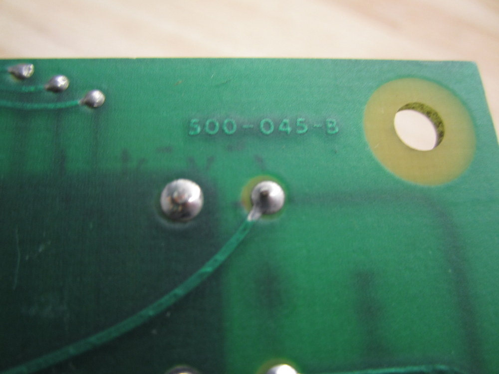Unico 500-045-B Circuit Board 500045B 100-198.8B
