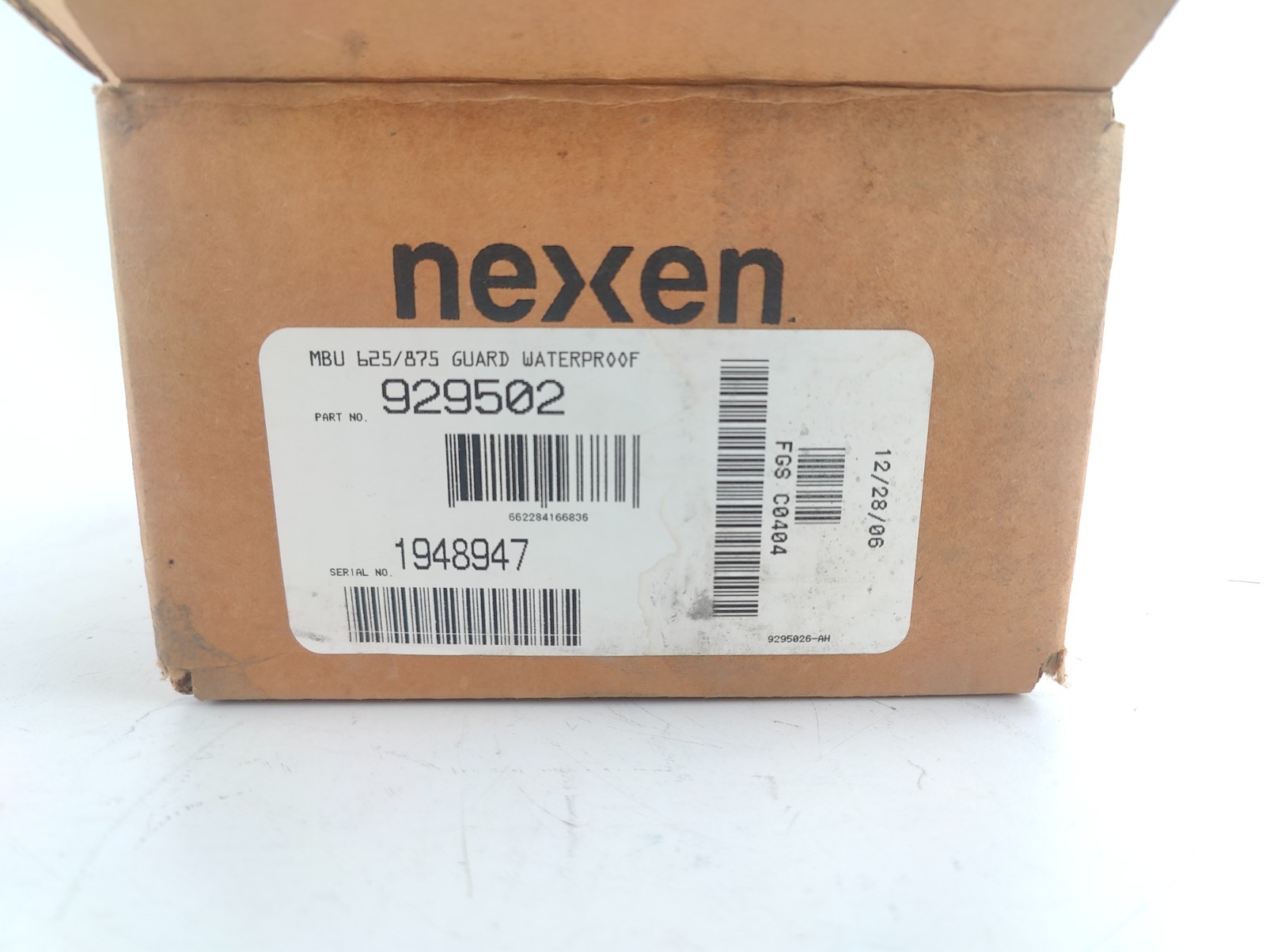 NEW Nexen 929502 Clutch/Brake Guard Kit MBU-625/875, COMPLETE KIT