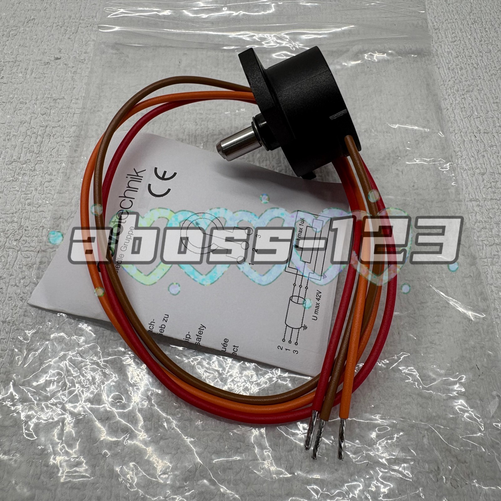 Novotechnik SP2831-100-002-001 Rotary Sensor SP2831 100 002 001#1pcs New In Box