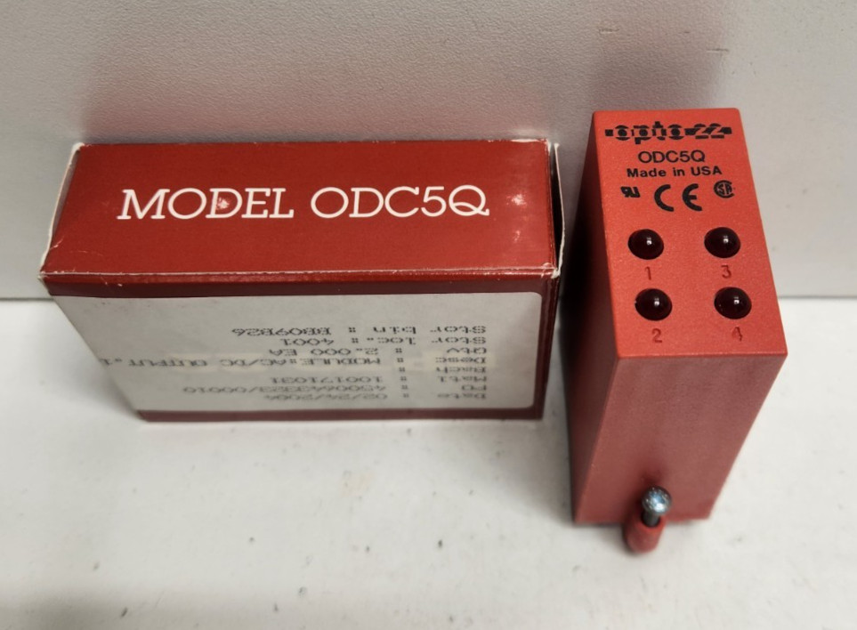 NEW IN BOX! OPTO 22 4-8V IN 3A 60V OUTPUT MODULE ODC5Q