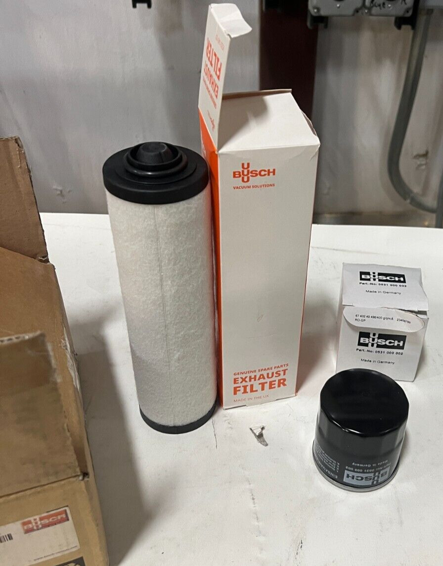Busch Vacuum Filter Hardware 0992106214, With 0531000002,V532140157