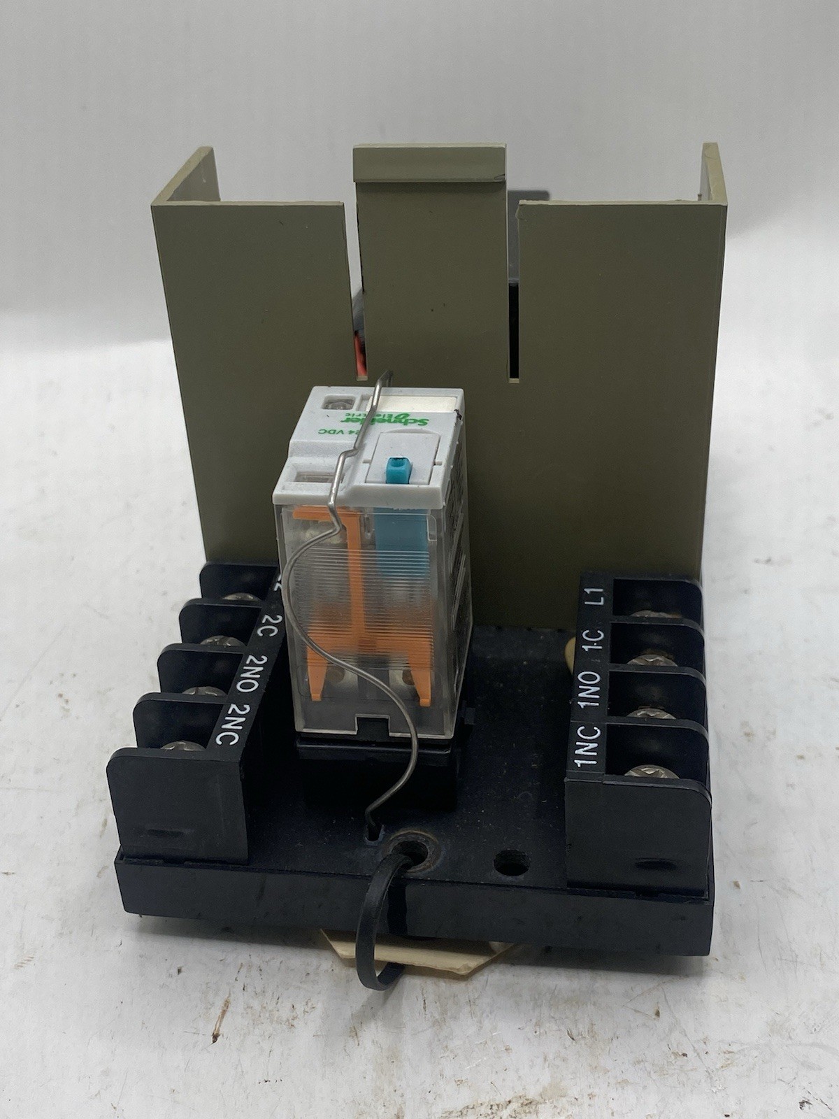 ELECTRONICS CORP CONTROL BASE 60-1480 With Relay 24 VDC
