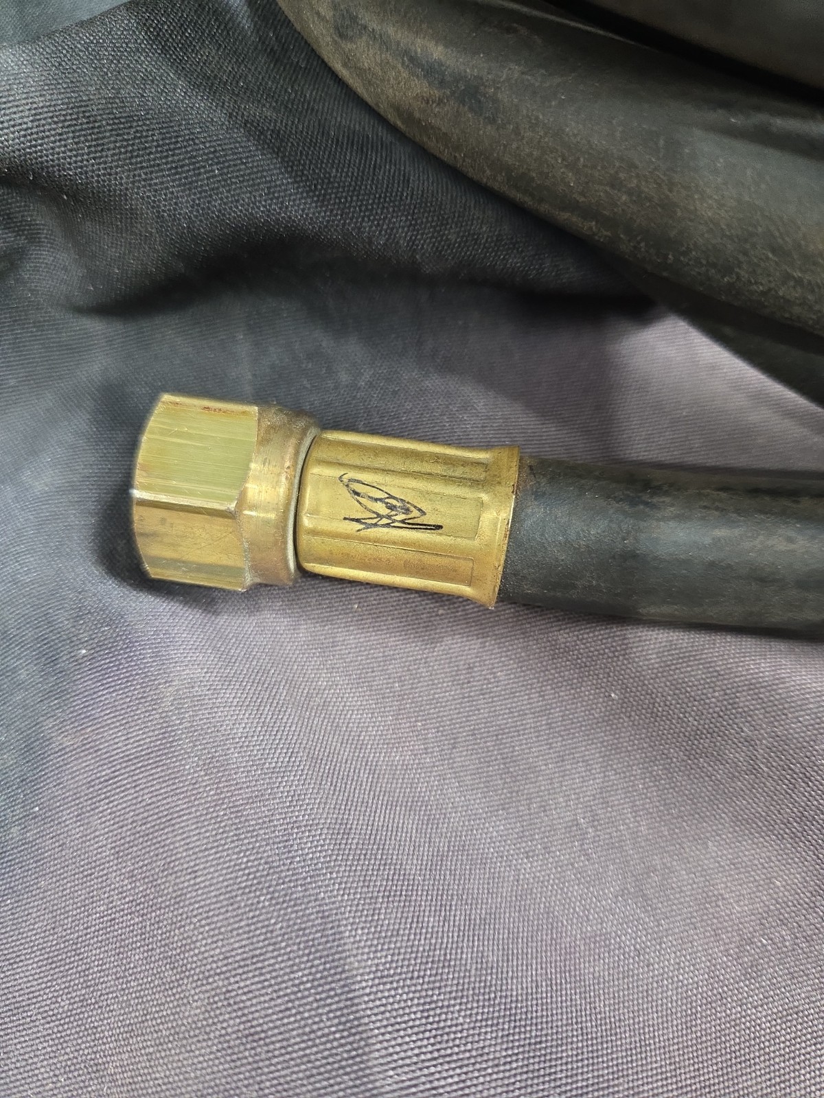 MB Sturgis Petro Gas Hose 350 PSI Propane 1 PSI Natural Gas Line Brass 16′