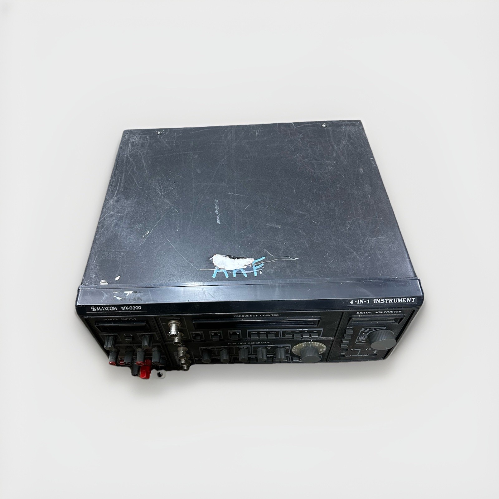 MAXCOM MX-9300 FOUR IN ONE FREQUENCY COUNTER DIGITAL MULTIMETER SEE PICS