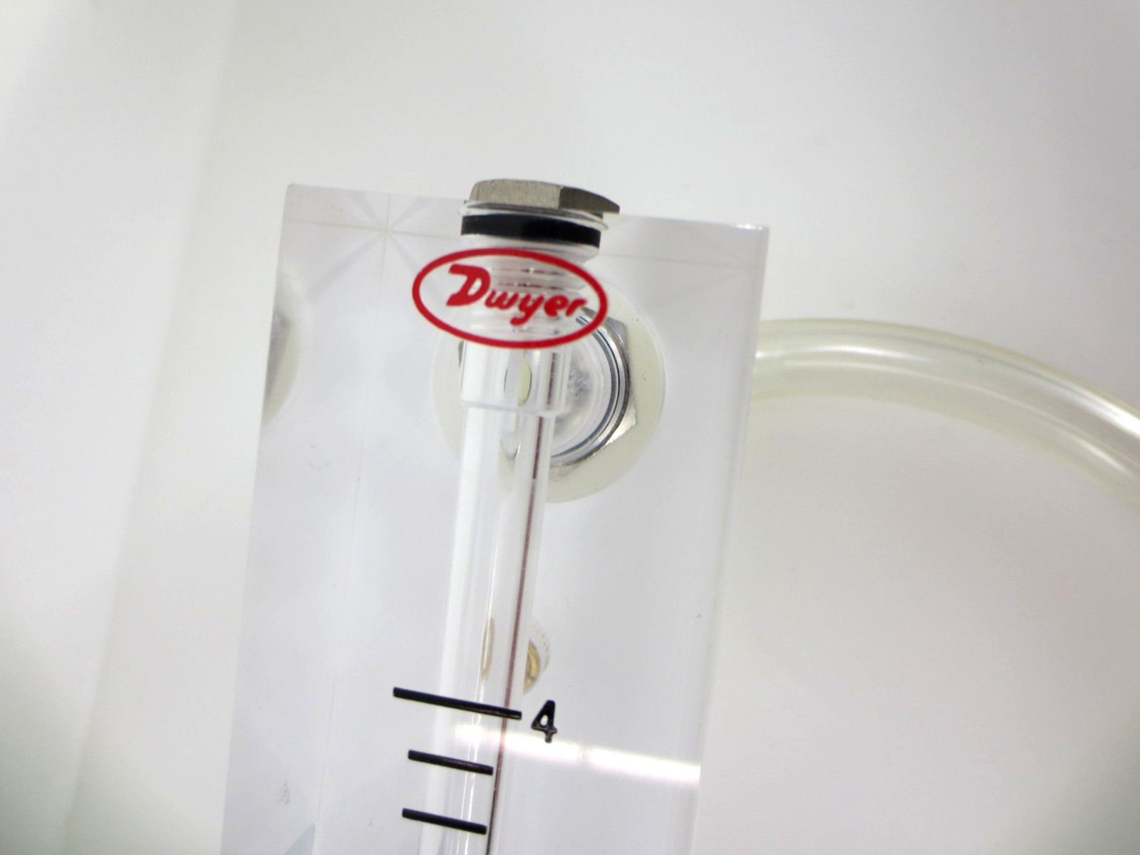 Met One Instrument DYWER 1-4L/MIN AIR ACRYLIC FLOW METER VFB-65 9801
