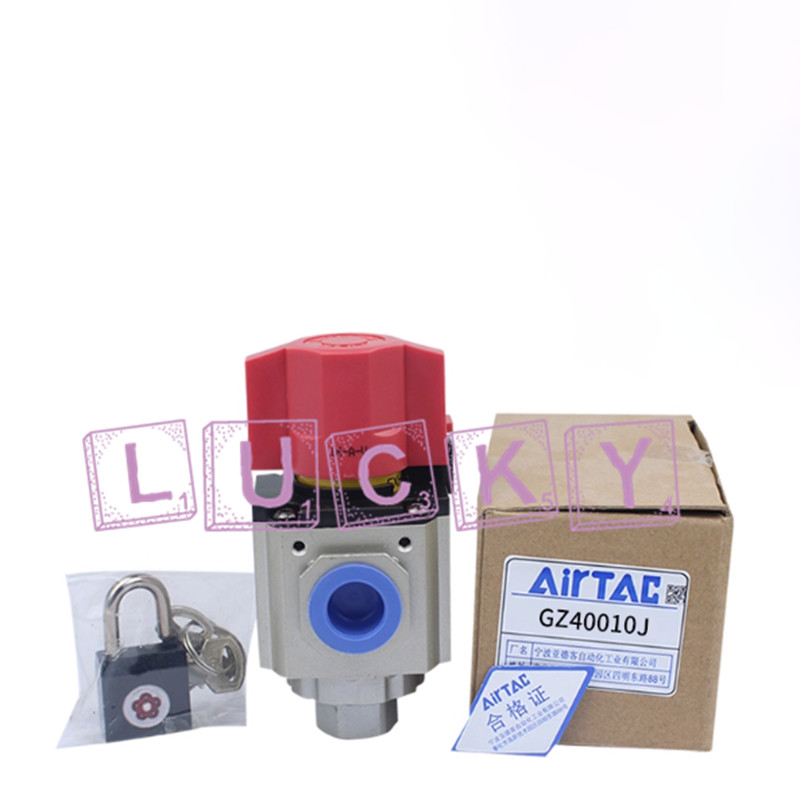 1PC NEW FOR AirTAC GZ400-10-J GZ40010J Safety shut-off valve (without bracket)