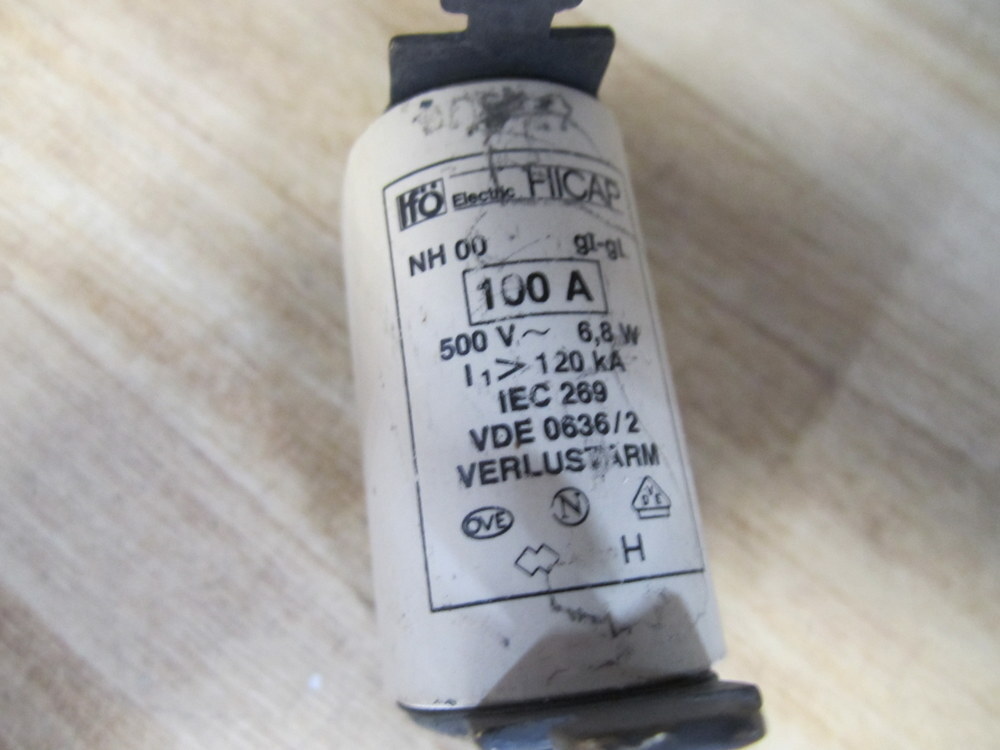 IFO Electric NH 00 gl-gL HICAP Fuse NH00glgL (Pack of 3)