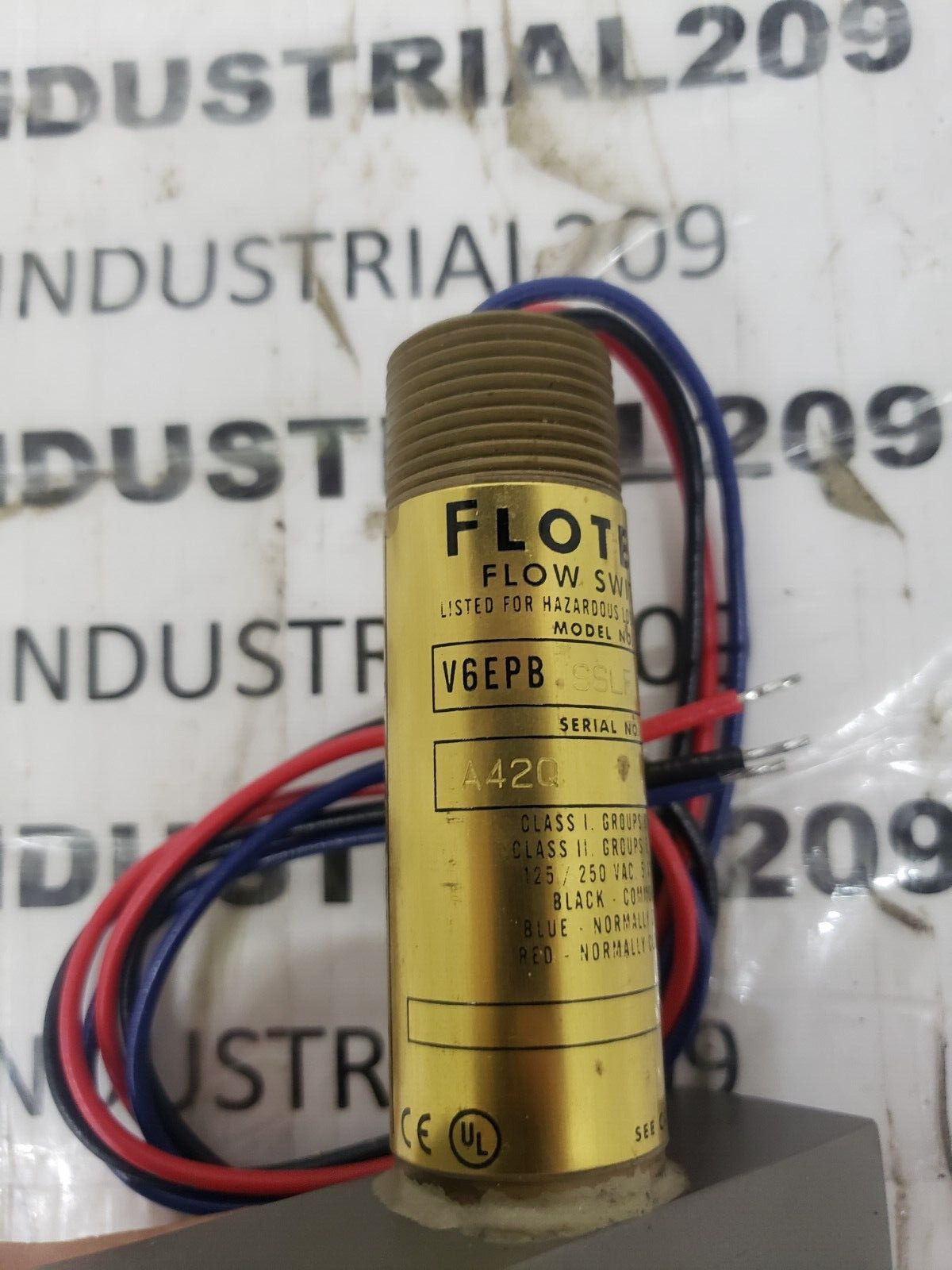 FLOTEC VGEPB-SSLF FLOW SWITCH