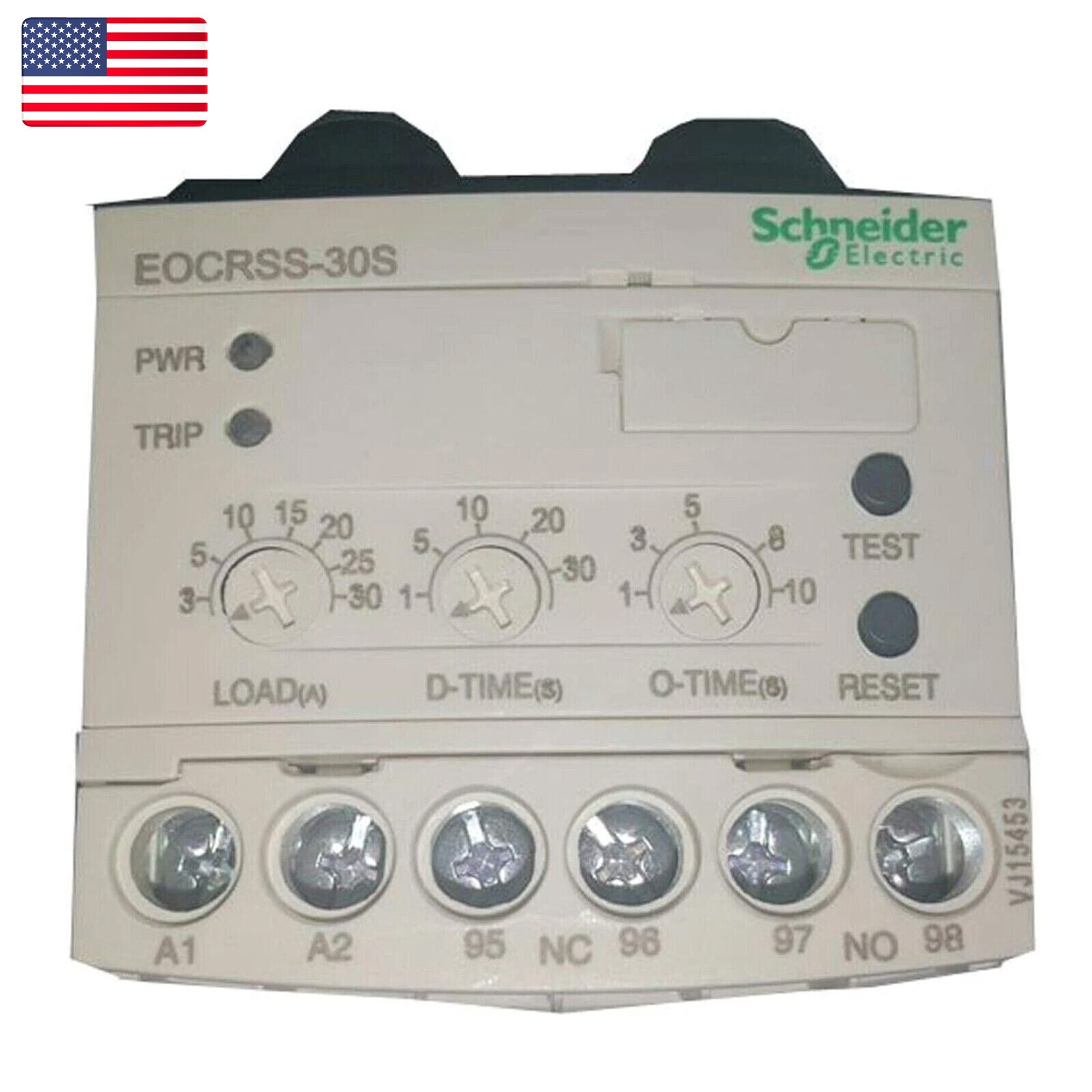 New In Box SCHNEIDER EOCR-SS-30S Over Current Relay- US Stock