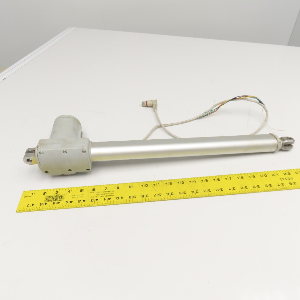TiMotion TA-23 Series Actuator Cylinder 24VDC 5000N Push 24″ OAL Parts/Repair