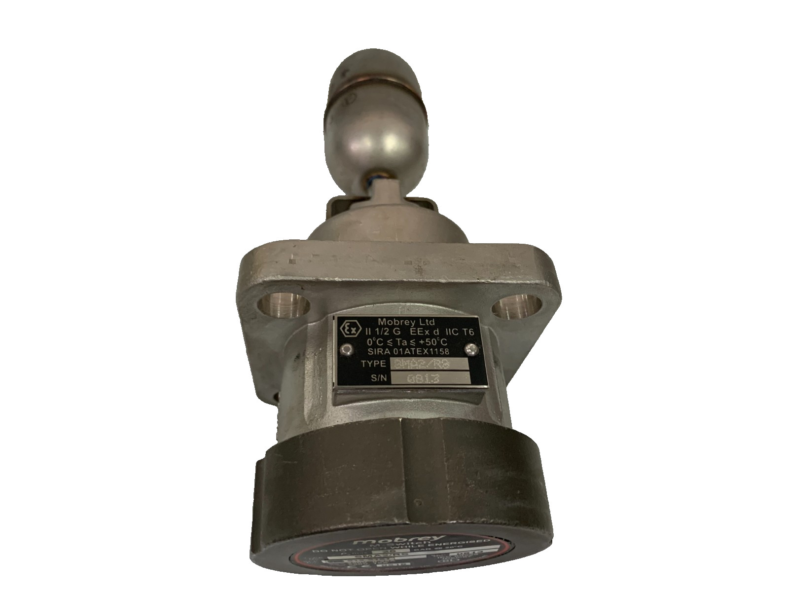MOBREY SMA2 M-Switch Horizontal Level Switch Stainless Steel Body ATEX GL 25 bar