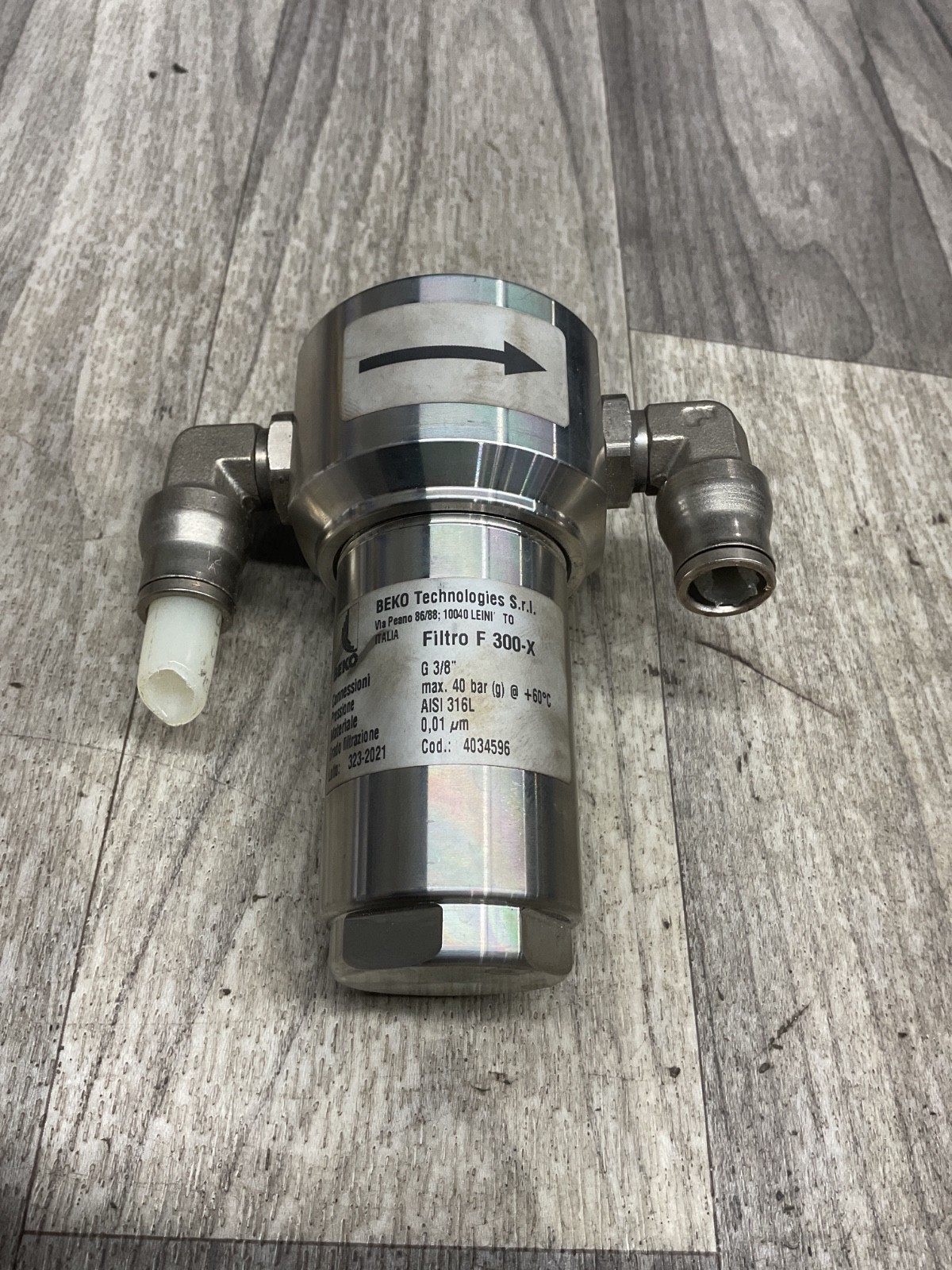 BEKO Technologies Filtro F 300-X #4004G68