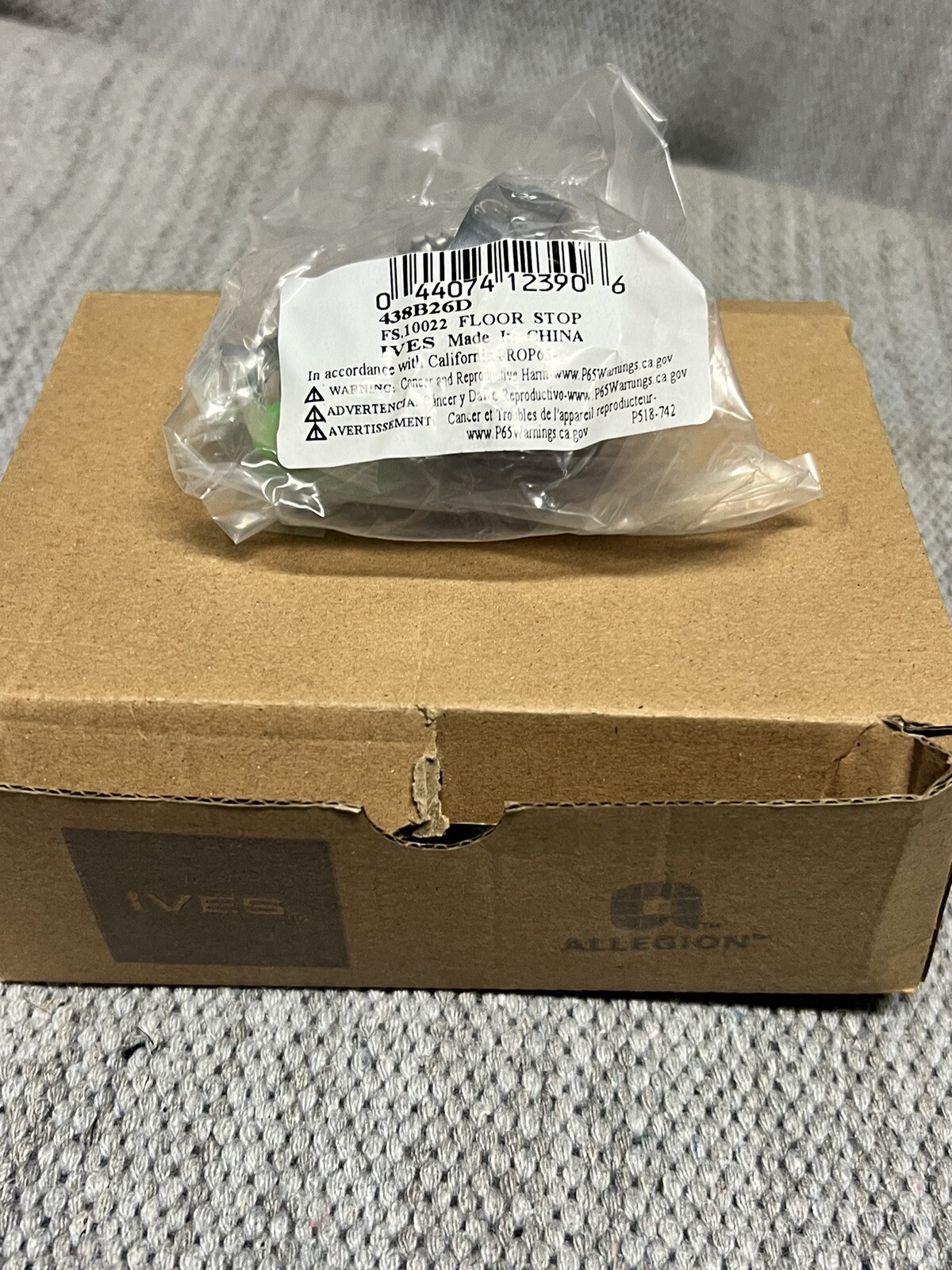 Ives by Schlage 438B26D Dome Door Stop Box of 10