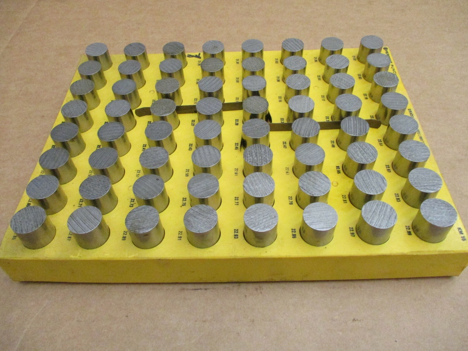 Pin Gauge Perfekt Punch Graduated in Millimeters KM15 A2584DH