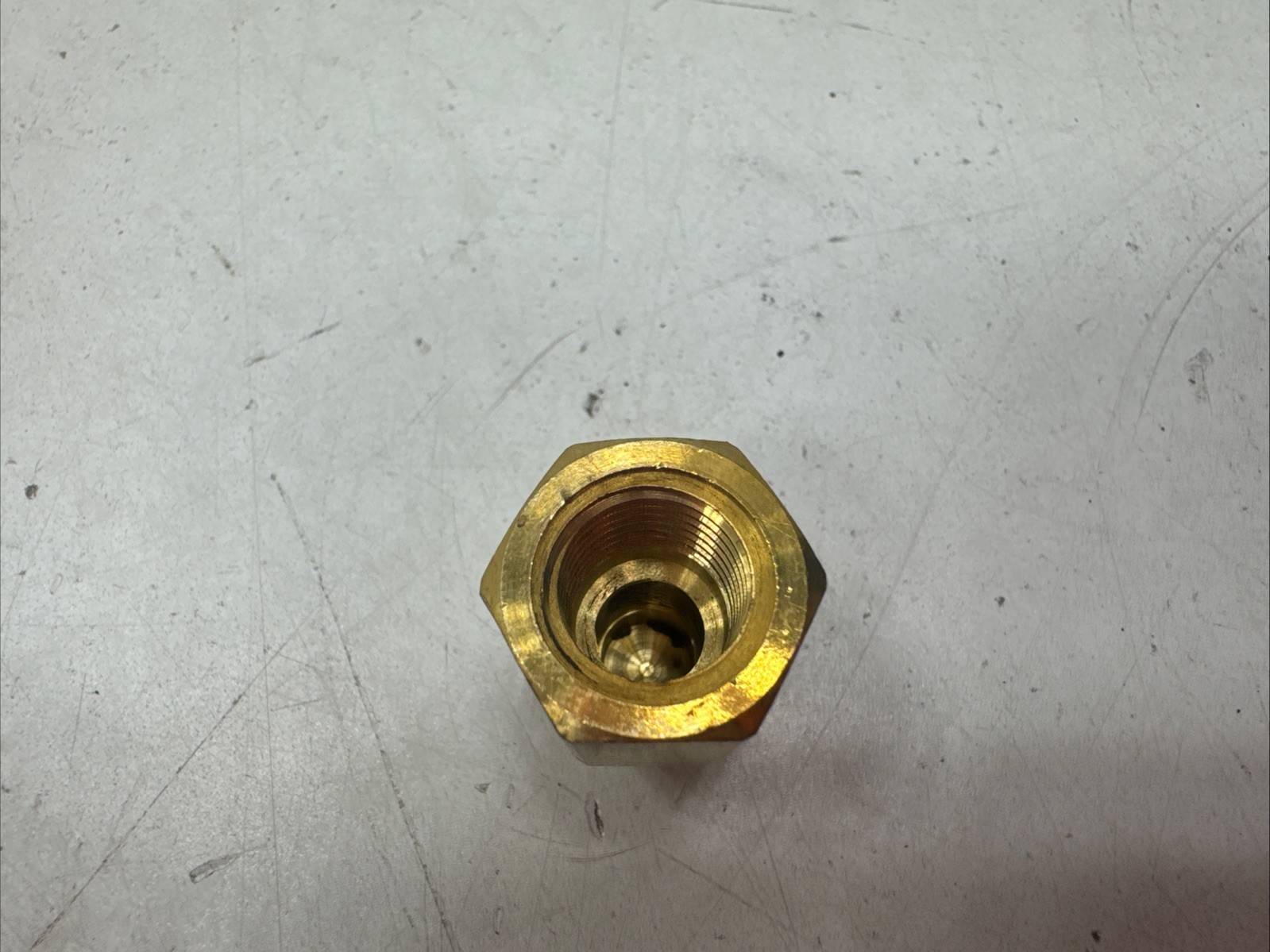 (Qty.4) O’Keefe Controls Co. GP-15-BR 1/4” Brass Pressure Snubber 2000 MAX PSI