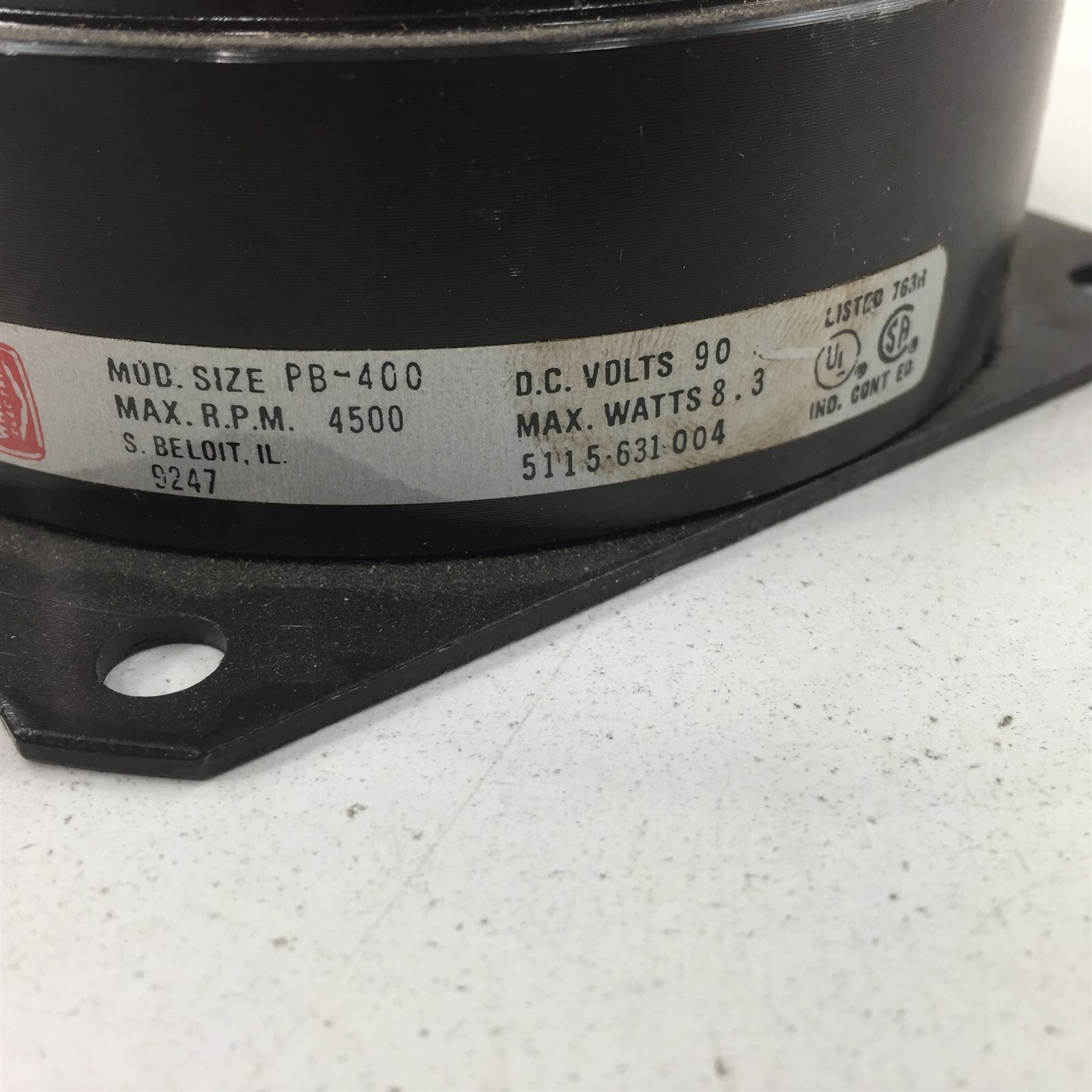 Warner Electric Brake 90V for PB-400 5115-631-004