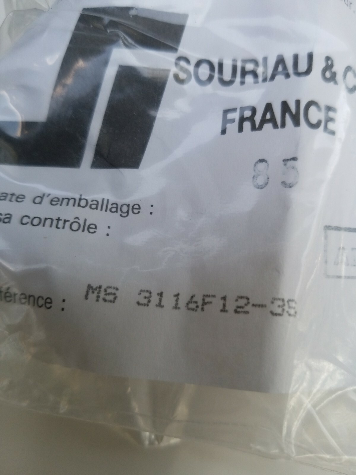 Connector MS3116F12-3S, NOS, government surplus, NSN 5935-00-901-8871.