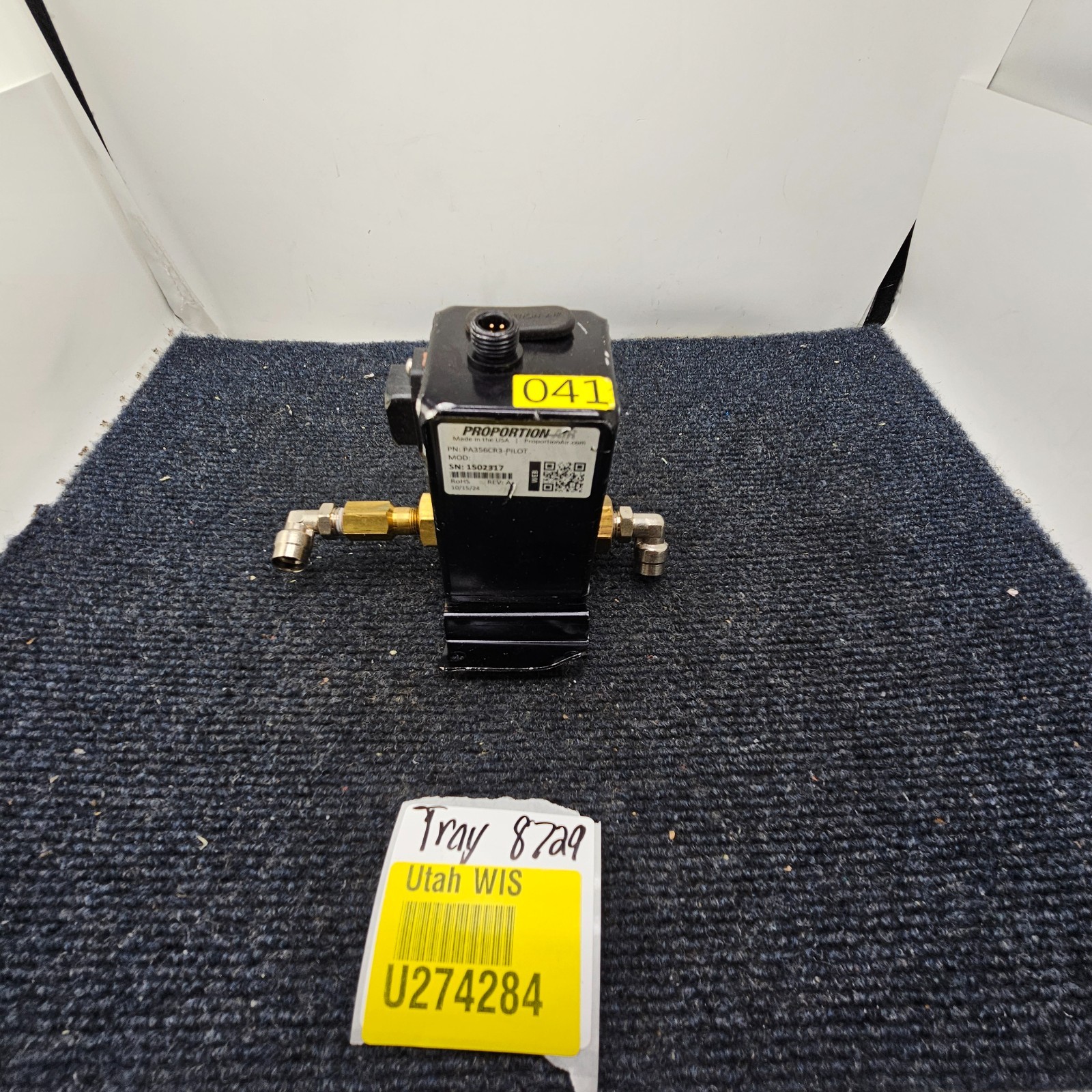 PROPORTION-AIR PA356CR3-PILOT: Electronic Pressure Regulator Valve