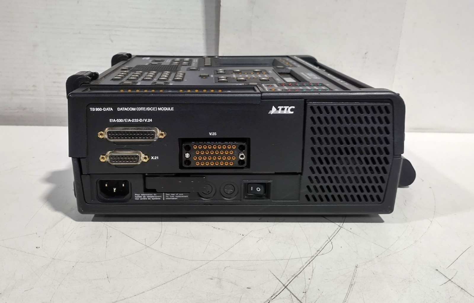 TTC T-Berd 950 Modular Field Communication Analyzer System – Power Tested