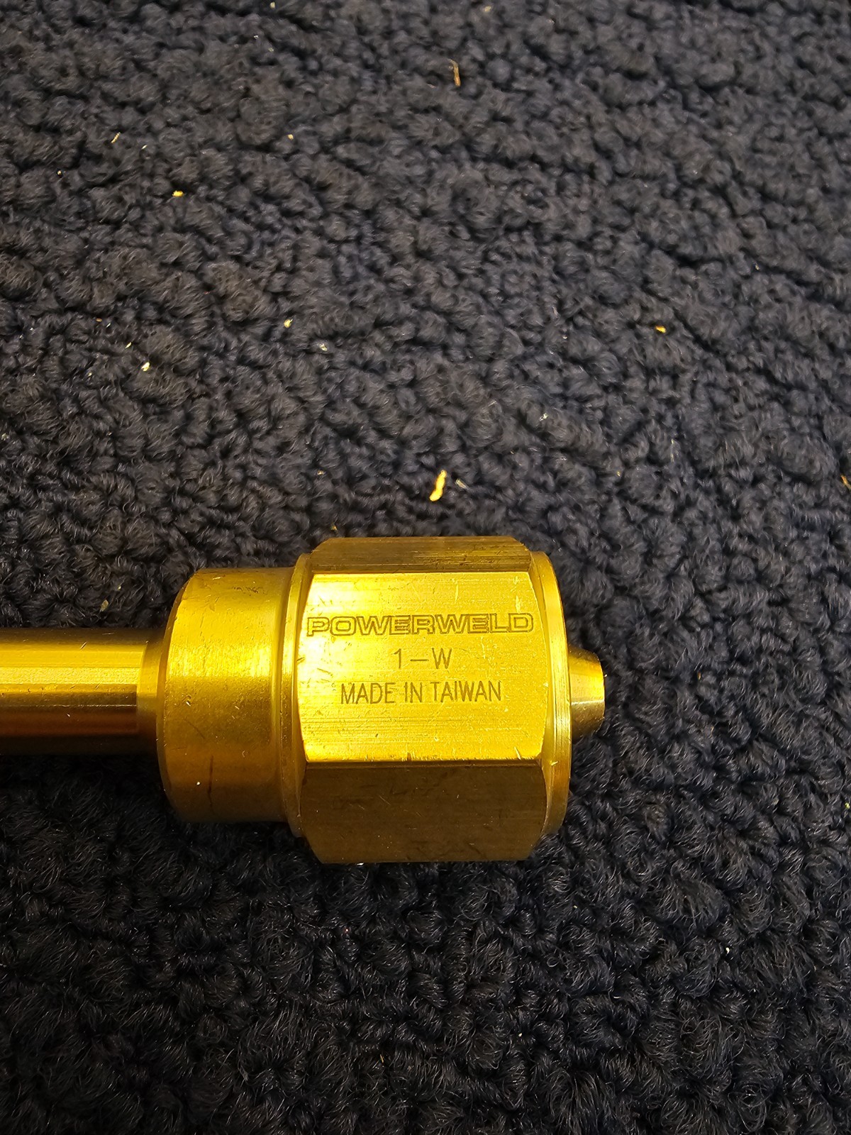 (QTY 2) Powerweld 1-W Victor Style Brazing/Welding Tip, Type W, HD, No 1