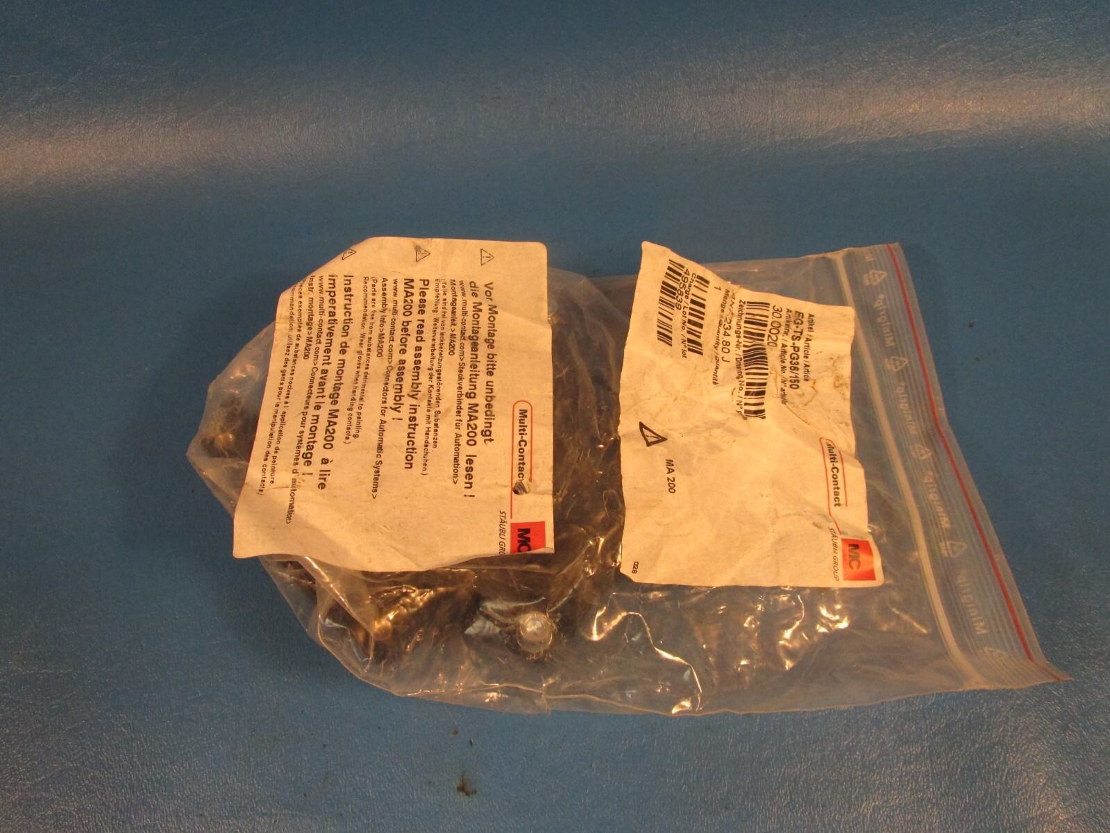 MULTI CONTACT EG-TS-PG36/150, Backshell End Housing, STAUBLI T-Connector