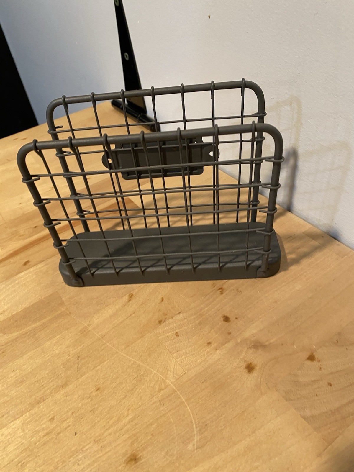 Spectrum Diversified Letter/ Napkin Holder Modern Farmhouse Industrial Metal