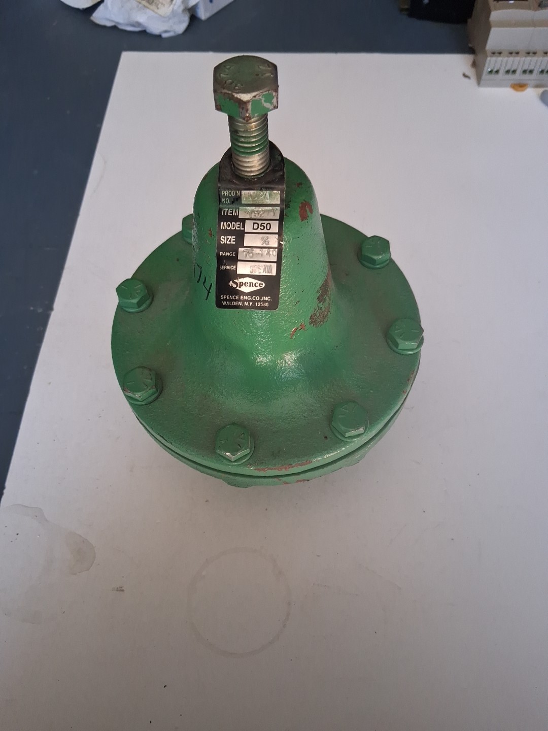 SPENCE 1/2″ D50 PRESSURE REGULATOR 15217