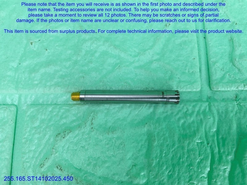 GRAS 46BE Microphone Missing Cable&Plug as shown in photos, sn:Random, Sale.