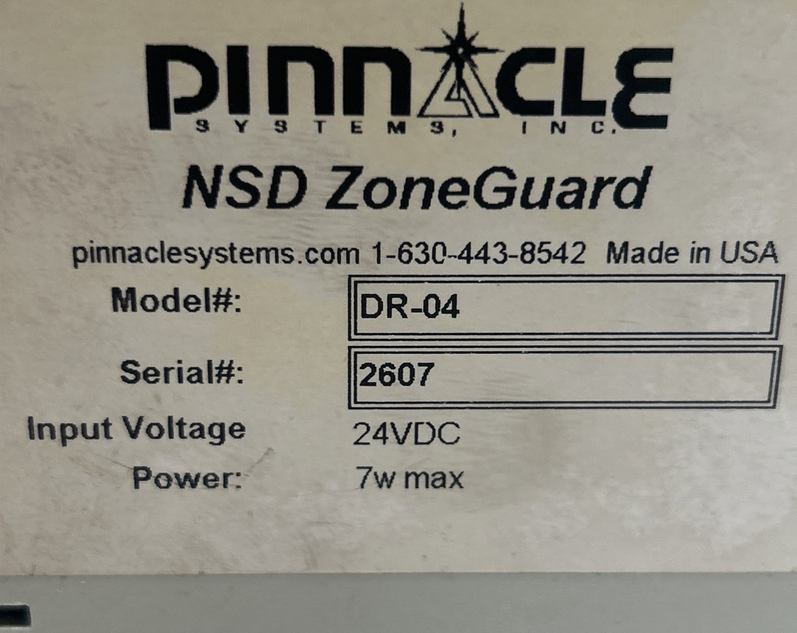 PINNACLE,DR-04,SAFETY MAT SYSTEM