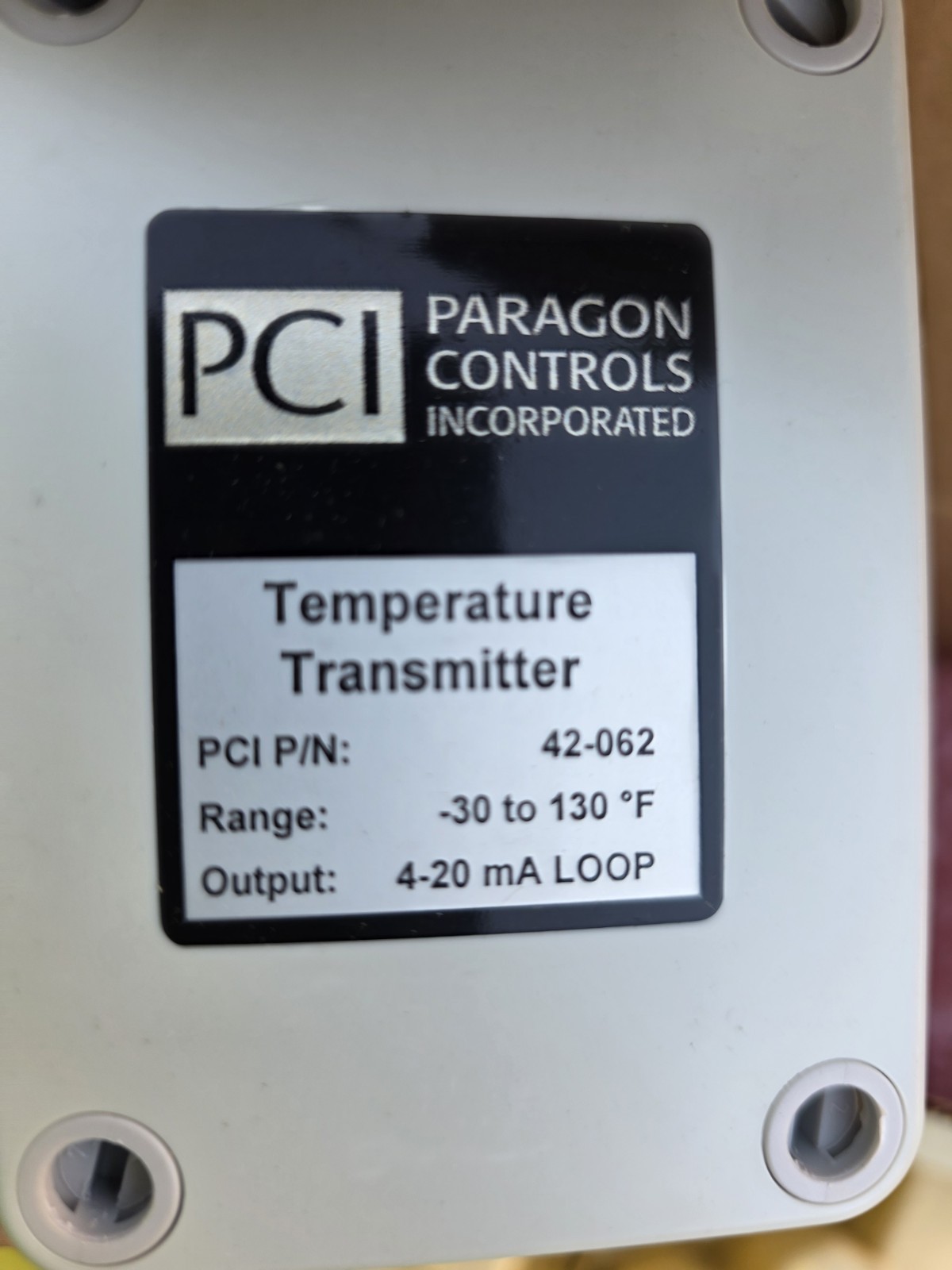 PCI PROCAL INC 42-062 / 42062 temperature transmitter 42-062 (NEW IN BOX)